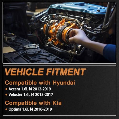 Image of CPW3545 Engine Head Gasket Kit Compatible with Hyundai Accent Veloster Kia Optima 1.6L l4 DOHC Naturally Aspirated 2012-2019