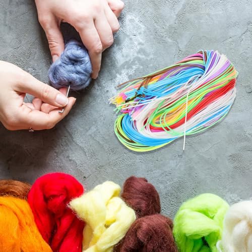 Cuerda plástica Scoubidou Exceart de 200 hilos para acabar con el aburrimiento creativo 4