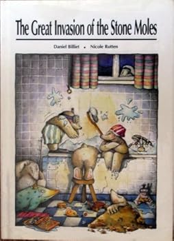 Hardcover The Great Invasion of the Stone Moles Book