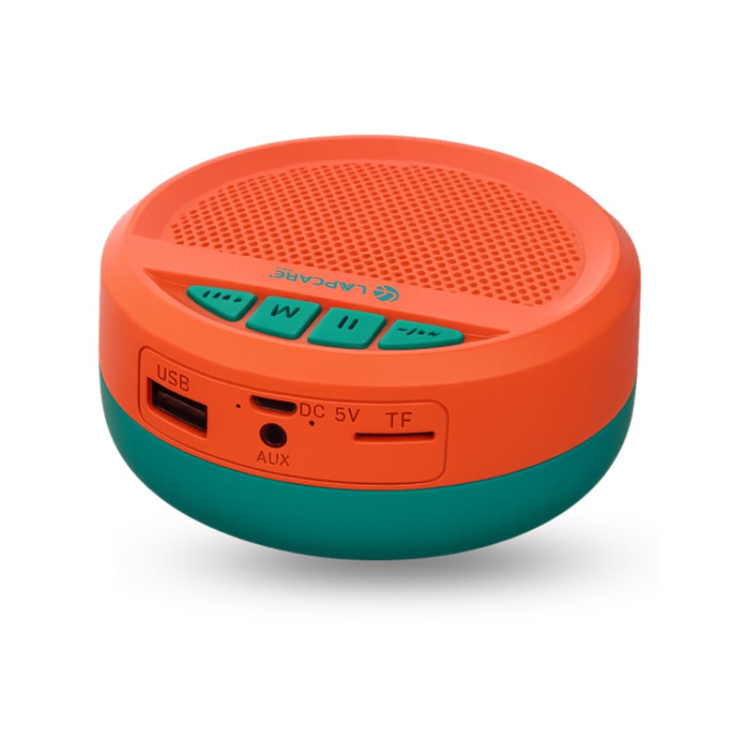 LAPCARE JADDE Portable Bluetooth Speaker LBS-330 | 5W Output | Up to 8H Playtime | Bluetooth 5.4 | Built-in Mic | USB, AUX & TF Card Support | Dual Drivers | Compact Wireless Speaker-image-27