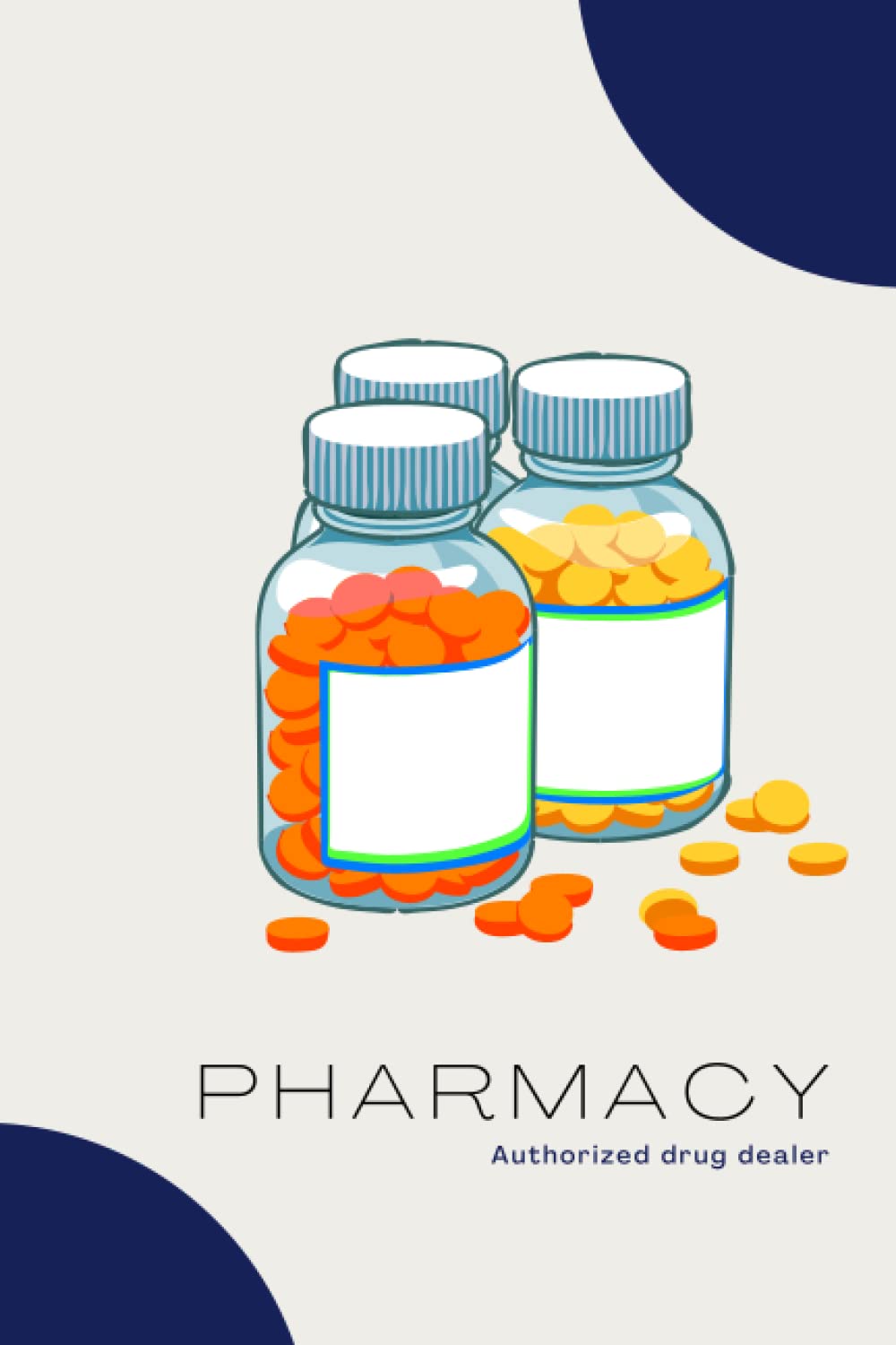 Notebook: Pharmacy Journal with Lined Pages for writing notes