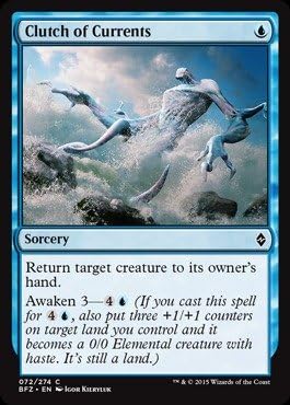 Magic The Gathering - Clutch of Currents (072/274) - Battle for Zendikar