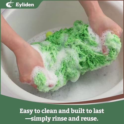 Eyliden 68" Adjustable Ceiling Fan Duster - 360° Dual-Sided Microfiber by Eyliden - Used condition - Image 6