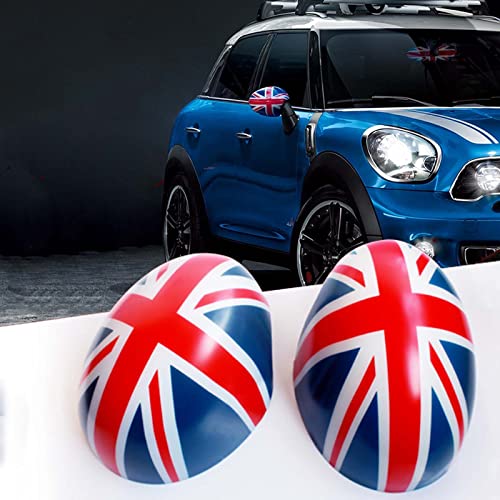 Rilycay Cache de rétroviseur latéral PC de rechange pour Mini Cooper R56 R58 R60