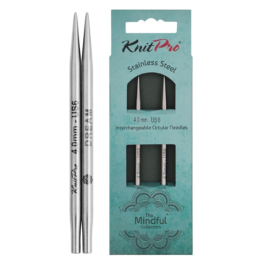 KnitPro The Mindful Collection Interchangeable Circular Needles 5" (13cm) | Size 4mm