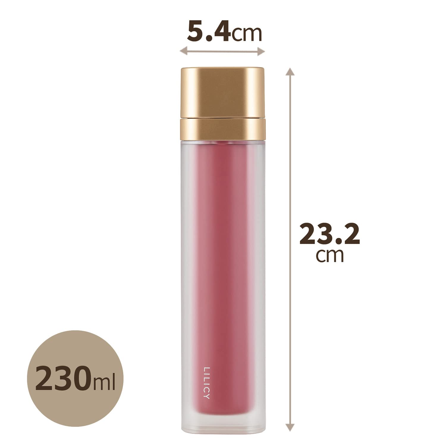 天馬(Tenma) マグボトル LILICY リリシーボトル キュート Rose(ローズ) 230ml