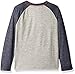 adidas Little Boys' Core Graphic Long Sleeve Tee, Mercury Grey Heather, 5
