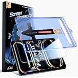 MAGIC JOHN for iPad Pro 11 inch Screen Protector M4[2024] Tempered Glass, Auto Dust-Elimination, Bubble Free, HD Clear, Easy Installation,Scratch Resistant