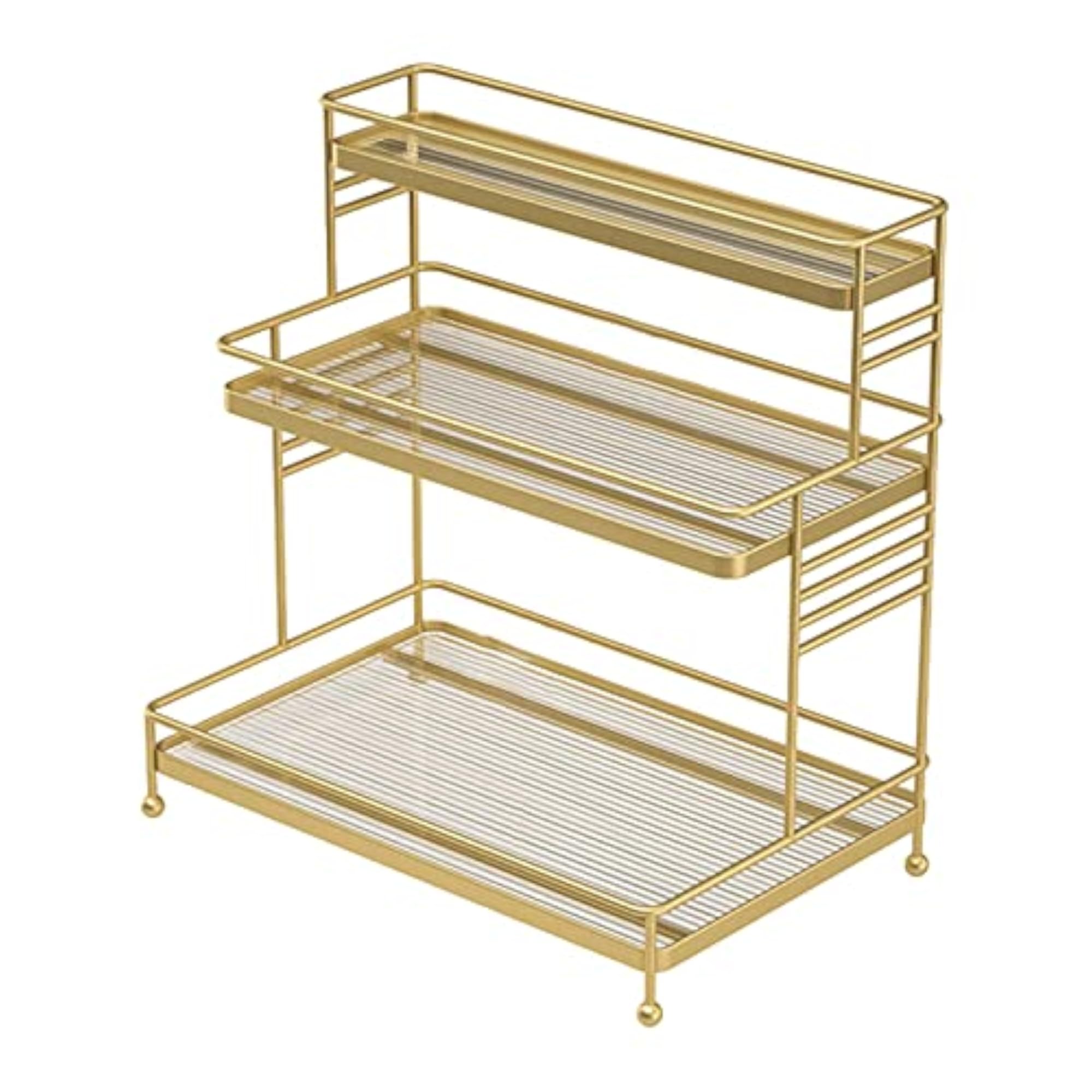 Makeup Organizer Storage Box Bathroom Vanity Tray