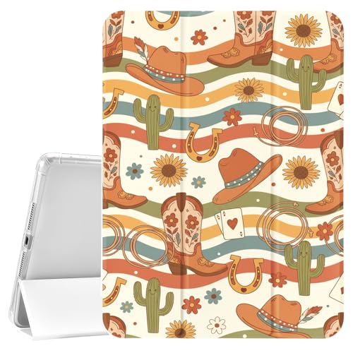 Étui cowgirl pour iPad avec porte-crayon pour éviter les chutes et pertes