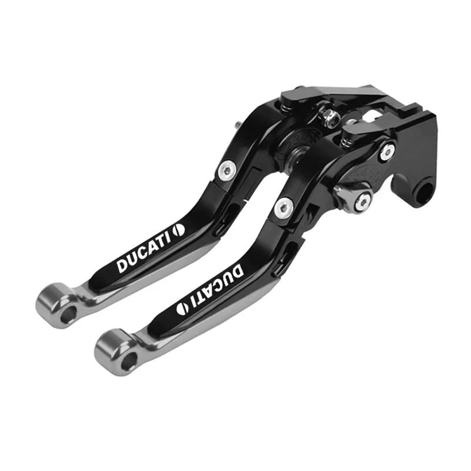 Per DUCATI MONSTER 696 796 695 620 400 Moto CNC Pieghevole Allungabile Moto Freni Leve Frizione Leve(WITH LOGO P1)
