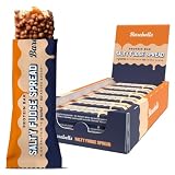 Barebells Protein Riegel – 15g High Protein Bar, Gefüllter Proteinriegel mit Salziger Karamell-Fudge-Creme, Ohne Zuckerzusatz, Ohne Palmöl – Salty Fudge, 12 x 45g
