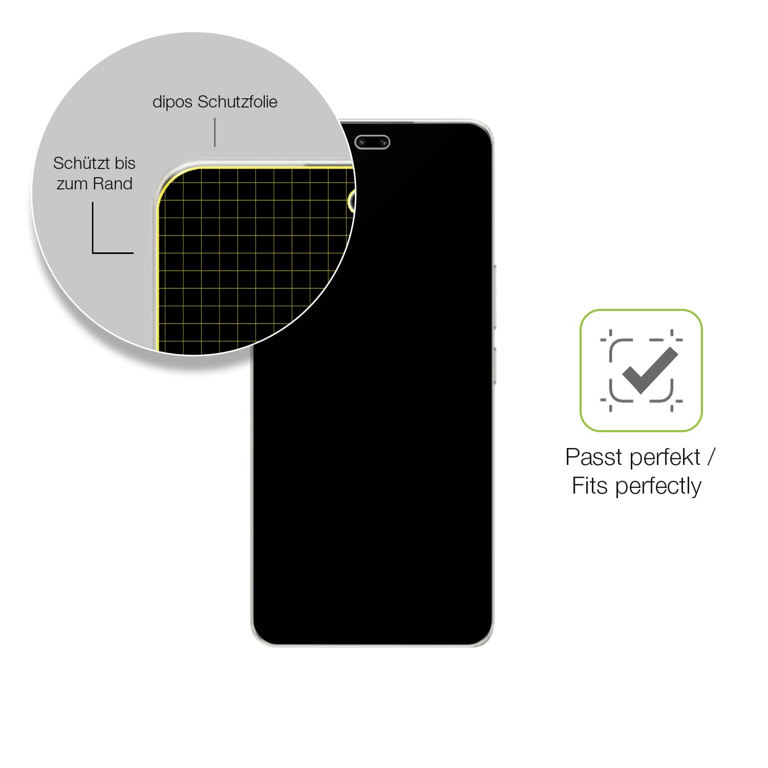Oelrstfe Vetro Temperato per Honor X8a Pellicola Protettiva 3 Pezzi