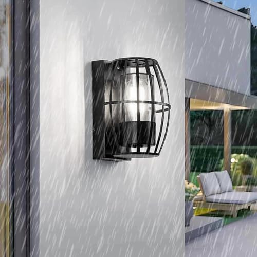 Lampe murale étanche IP65 en aluminium et acrylique pour un éclairage extérieur durable