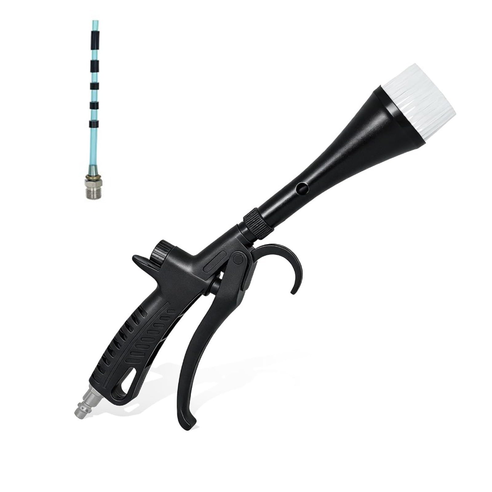 Rotating Nozzle Air Duster for Professional Auto Detailing and Keyboard Electronics Cleaner