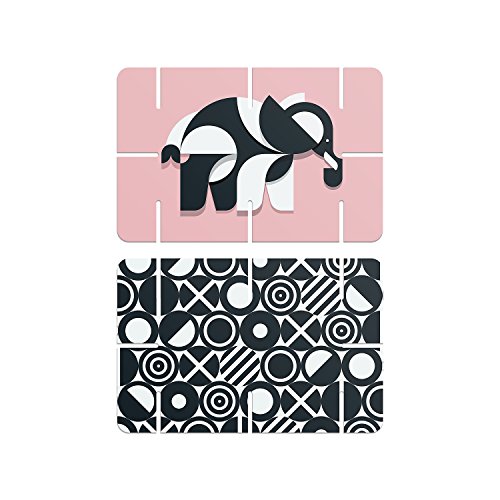 Giantsuper ConstructOCards Tummy Time Interlocking Flash Cards