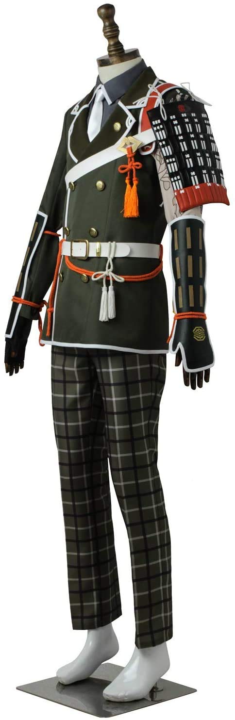 Amazon.co.jp: コスプレ衣装 刀剣乱舞 篭手切江 出陣 仮装 変装 全