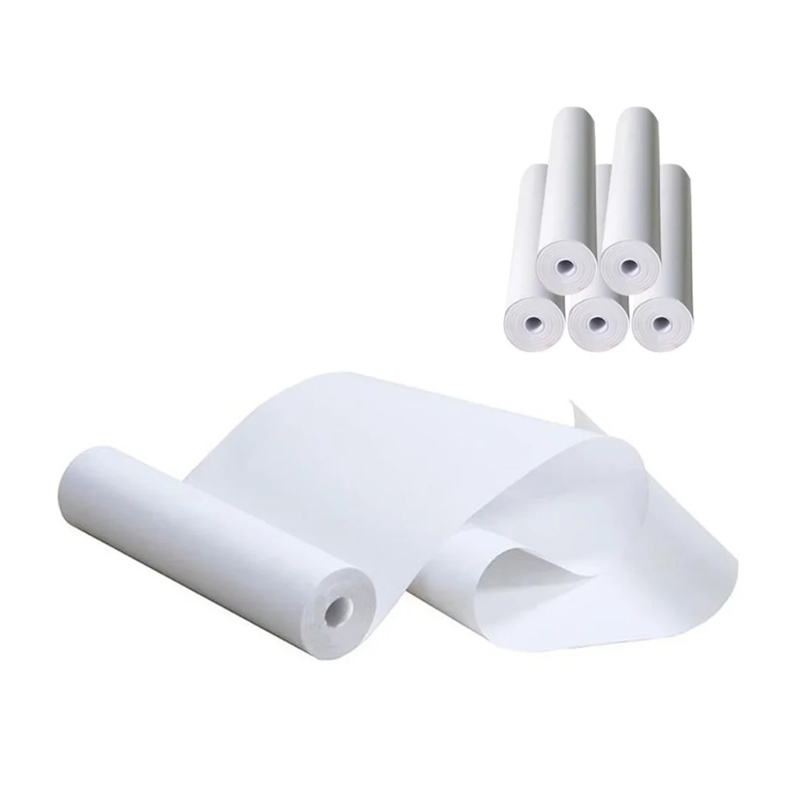 Papel TéRmico Papel térmico A4 Papel de impresión térmica 210 * 30 mm for Rollo de Papel de Impresora inalámbrica A4 Papel TéRmico Adhesivo(10 Roll)