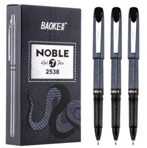 Bolígrafos de tinta gel BaoKe 0.5, 0.7, 1.0 mm pack 12 miniatura 6