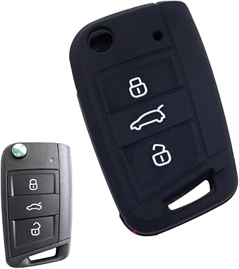 for VW BORA CC JETTA SANTANA LAVIDA GOLF POLO PASSAT Beetle MAGOTAN TOURAN Touareg Phaeton Silicone Car Key Case