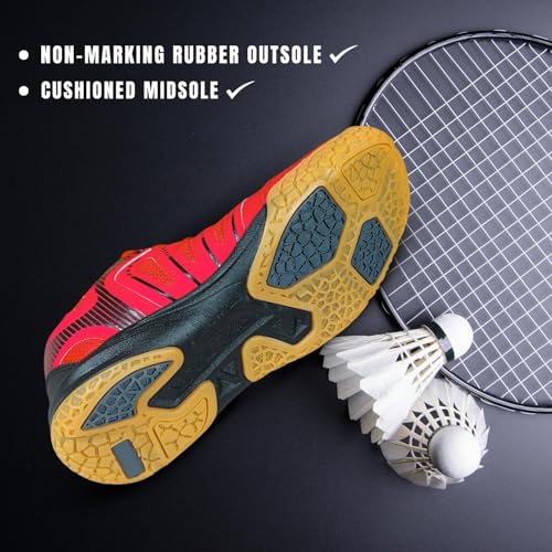 Image of Prokick Storm Court Non Marking Badminton Shoes | Lightweight, Durable & Flexible Badminton Shoes | Also Perfect for Squash, Table Tennis, Volleyball, Basketball & Indoor Sports