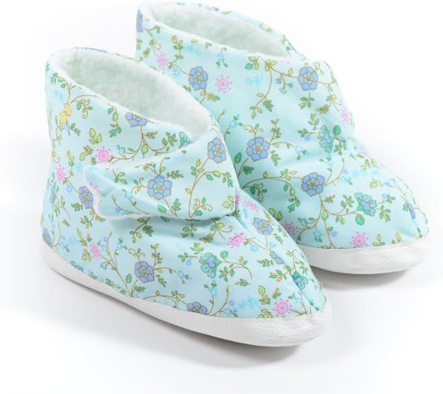 EBF1-1-BFL Ladies EdemaBoot-Small-Blue Floral