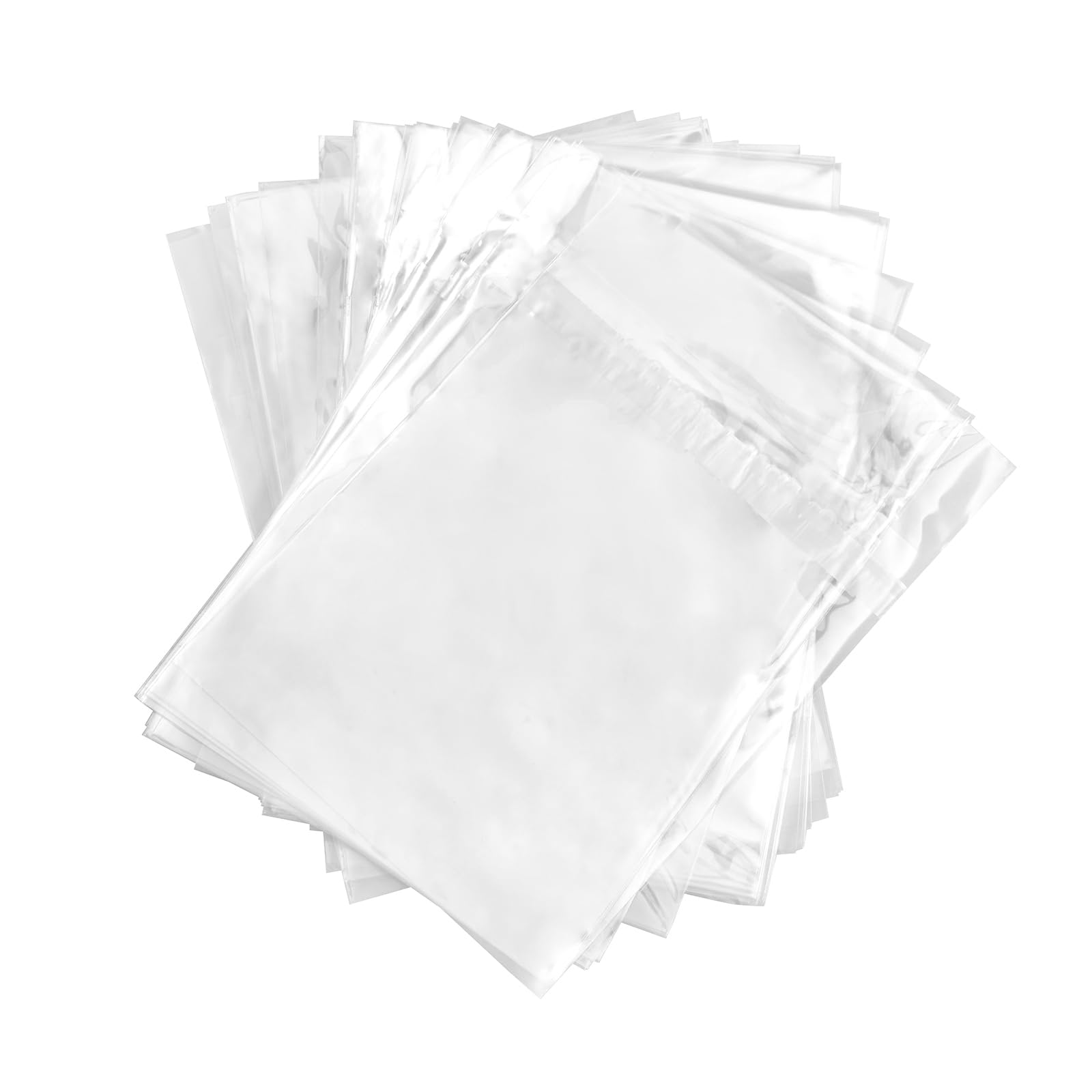 Progo Clear Resealable OPP Plastic Wrap Bags for Standard 12mm Blu-Ray Cases - Dust-Proof Protective Sleeves for Blu-ray Disc Cases, PS3 Games Cases