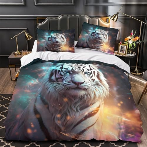 Housse de couette imprimée 3D parure de lit confortable - 2