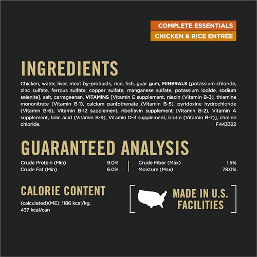 Image of Purina Pro Plan Complete Essentials Classic Pate Dog Food, (12) 13 oz