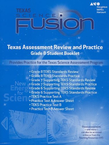 Holt McDougal Science Fusion: Texas Assessment Review and Practice Grade 8