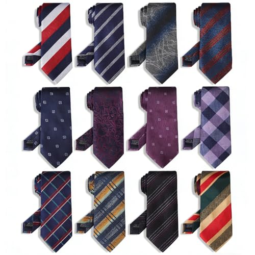 Image of WeiShang Neckties for Men, Classic Formal Tie