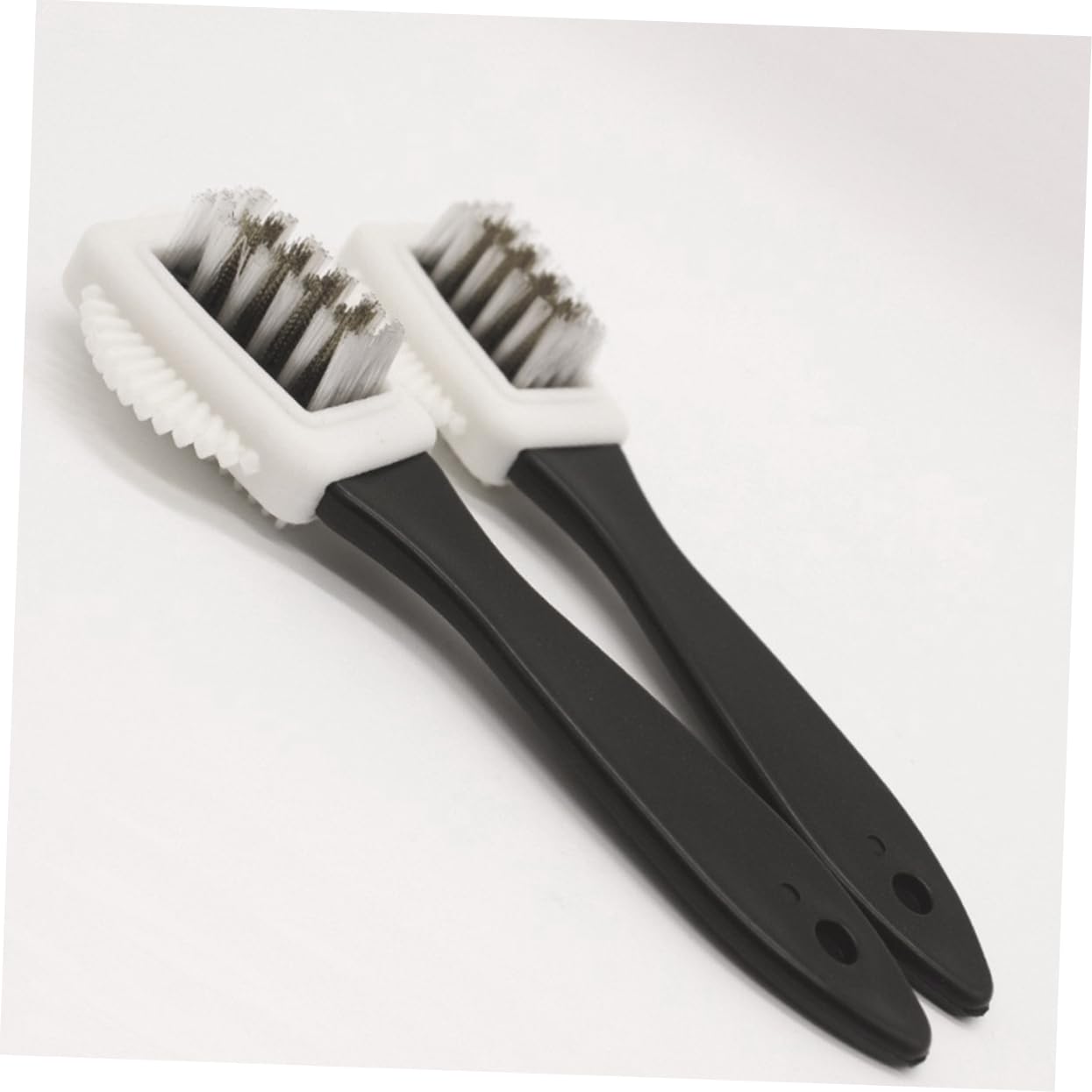 Beavorty 5 Sätze Stiefelpoliturschrubber Stiefelreiniger Schuhputzbürste Schuhbürstenreiniger Schrubben Wildleder Weiß Stiefelpolitur-kit Schuhe Pinsel Holz 2 Stücke * 5