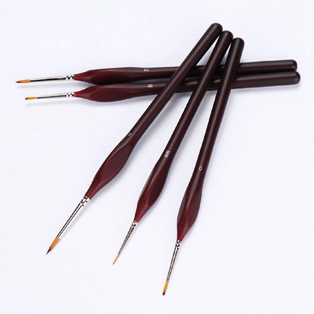 Art Brush Lot De 6 Pinceaux Fins - Ensemble De Pinceaux De Détail - pour