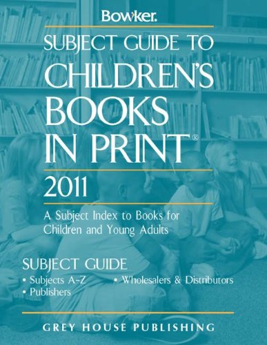 Subject Guide to Children's Books in Print 2011      Hardcover – December 1, 2010