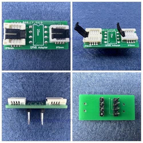 Enchufe intercambiable de 6x5 y 8x6 pines para programación IC 5