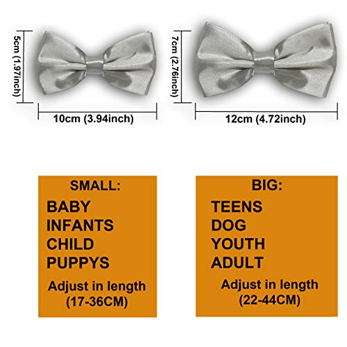 Nufr Bow Tie Tuxedo Butterfly Cotton Adjustable Bowtie For Mens, Boys And Pets[Octopus Fish Coral Jellyfish Sea] #TOP2