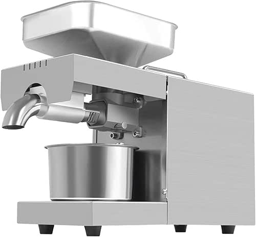 Oil Press Extractor Machine, 600W 110V Commercial Automatic Oil Press