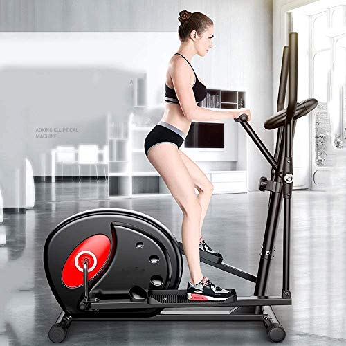 Image of Elliptical Machine 8 Levels of Resistance with Heart Rate Monitoring 3 in 1 Cardio Fitness Workout Machine Home Magnetic Ellipse Trainer for Men /Women