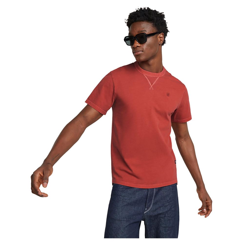 G-Star Herren Nifous T-Shirt, Rot (Rusty red gd D24449-2653-G705), M