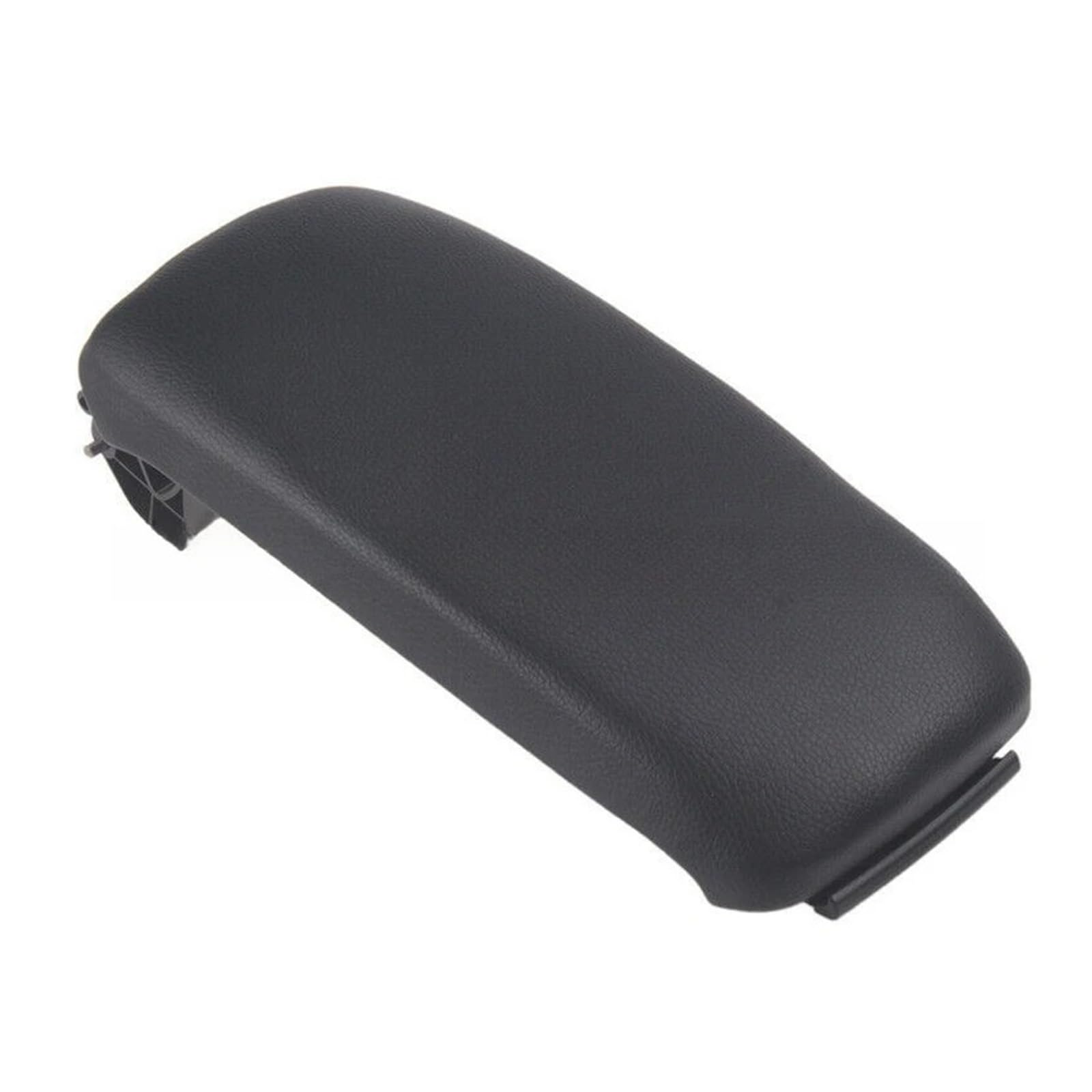 Ggwqoops Car Armrests For A3 8P For A5 2003-2012 Car Black Beige Grey Cloth Leather Center Console Armrest Lid Cover 8P0864245P Armrest Box(Black Leather)
