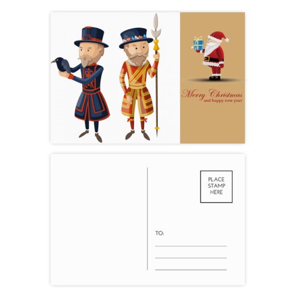 Cartes postales de Père Noël britanniques pour décorer votre sapin et écrire vos vœux en famille