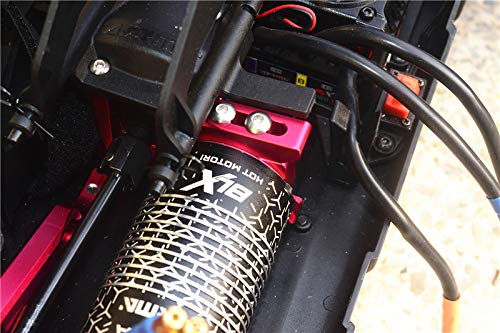 11pc Set Aluminum Center Diff Mount (Rear) KRATON/Outcast/Notorious/Typhon/Talion, 1/7 Infraction Limitless by GPM (Blue)