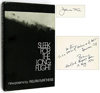 Hardcover Sleek for the long flight;: New poems Book