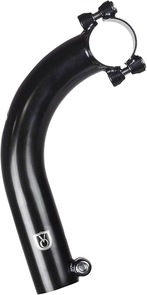 パーツ VELO ORANGE grand cru cigne stem (black) Amazon.com: Velo Orange Cigne Stem (31.8) 145mm x 90 - Black