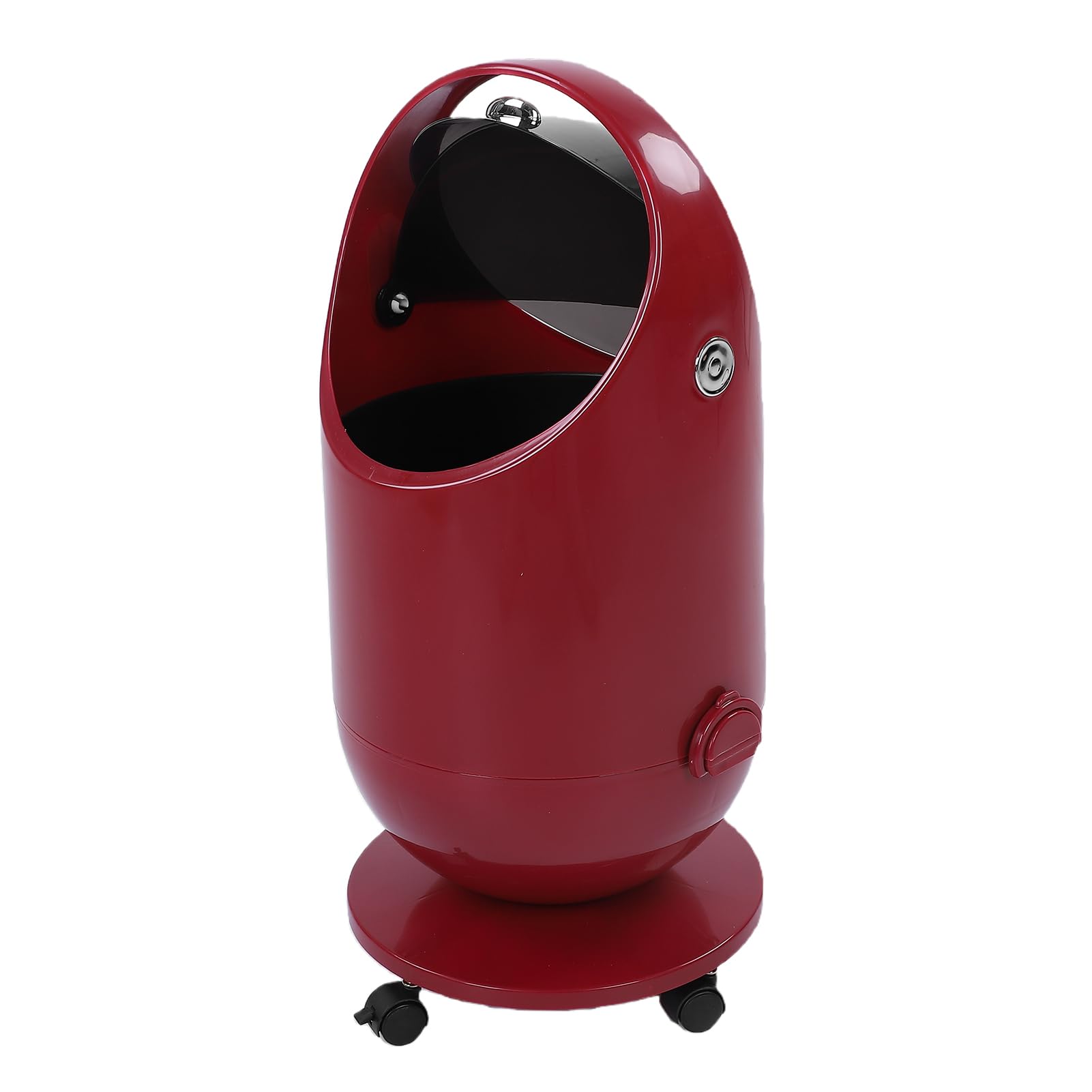 Pojemnik na śmieci z pokrywą, 15L Stylowe Przechowywanie (Red)