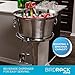 BIRDROCK HOME Metal Beverage Tub w/Stand, Scoop & Bottle Opener - Stainless Steel Double Wall Ice Cooler - Large Drinks, Beer, Wine, Champagne Chiller Buckets w/Holder for Parties - Silver Container