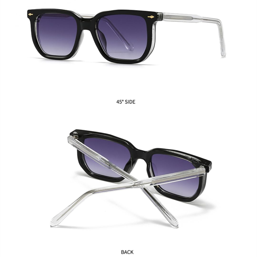 Occhiali da sole alla moda di lusso UV400 Retro Rivets Donna Lusso Uomo Outdoor