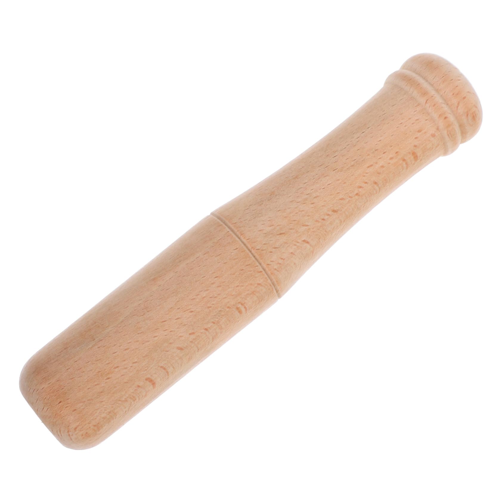 Mikinona Wooden Garlic Muddler Tool Pestle for Crushing Garlic Nuts More Versatile Kitchen Utensil Compact Design for Easy Storage for Cocktail Cooking Use