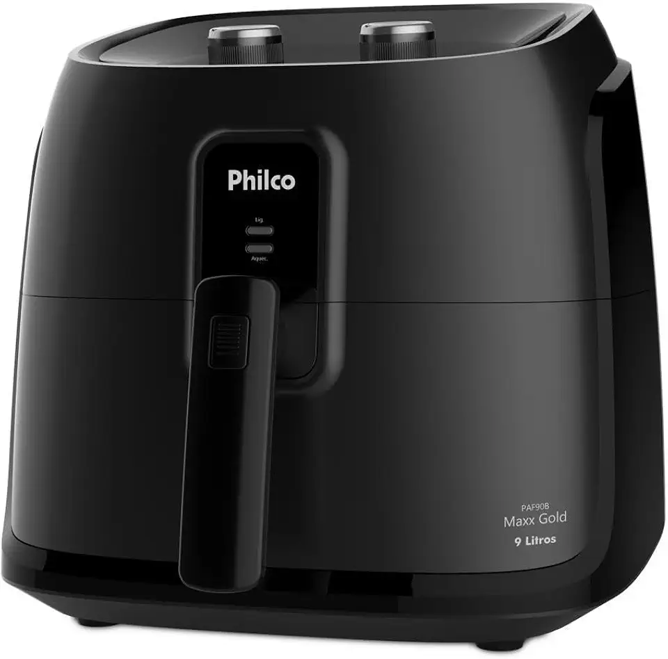 Air Fryer Philco 9L 2000W Cesto Quadrado Gold PAF90B 220V