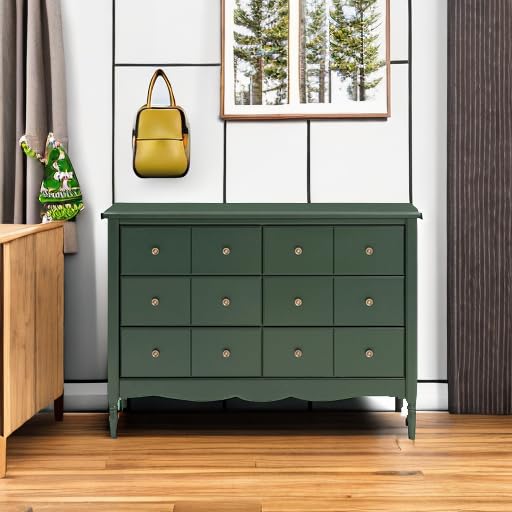 Namesake Liberty 6-Drawer Assembled Dresser in Forest Green